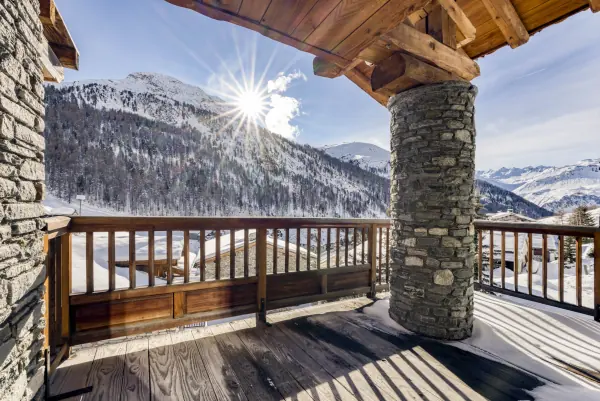 Panoramic terrace views